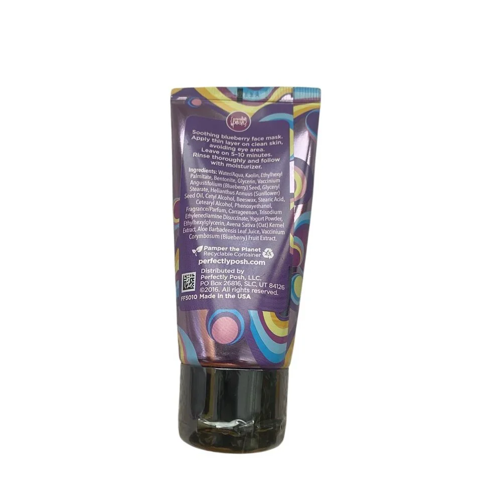 Perfectly Posh I'm Turning‎ Blueberry Face Mask 2 oz New Sealed